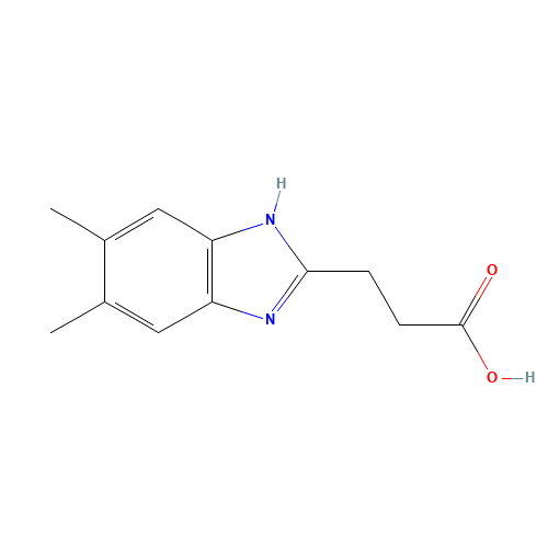 3-(5,6-dimethyl-1H-benzimidazol-2-yl)propanoic acid (CAS: 173737-04-7) - Related Chemical Product