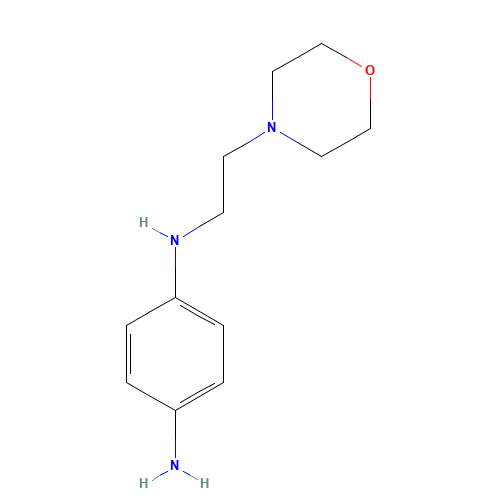 4-N-(2-morpholin-4-ylethyl)benzene-1,4-diamine (CAS: 56331-24-9) - Related Chemical Product