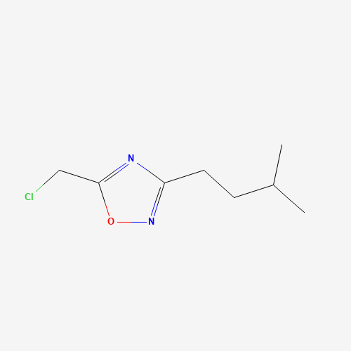 5-(chloromethyl)-3-(3-methylbutyl)-1,2,4-oxadiazole (CAS: 1209200-59-8) - Related Chemical Product
