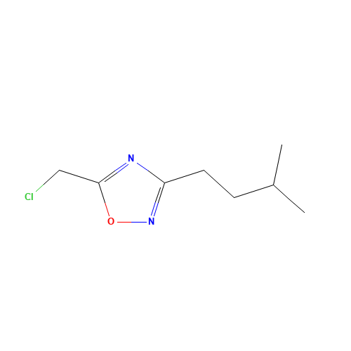 5-(chloromethyl)-3-(3-methylbutyl)-1,2,4-oxadiazole (CAS: 1209200-59-8) - Related Chemical Product