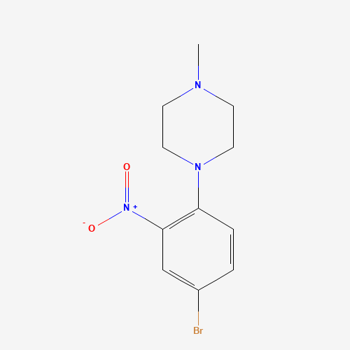 1-(4-bromo-2-nitrophenyl)-4-methylpiperazine (CAS: 1304356-49-7) - Related Chemical Product