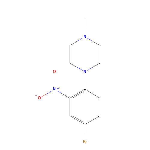 1-(4-bromo-2-nitrophenyl)-4-methylpiperazine (CAS: 1304356-49-7) - Related Chemical Product