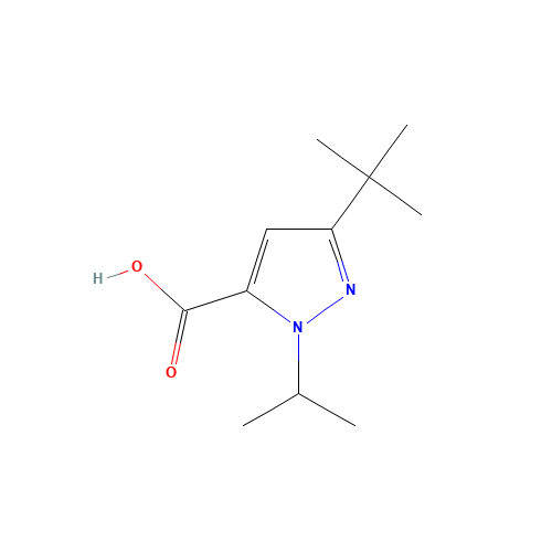 5-tert-butyl-2-propan-2-ylpyrazole-3-carboxylic acid (CAS: 1012879-71-8) - Related Chemical Product