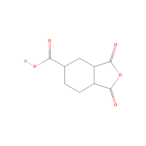 1,3-dioxo-3a,4,5,6,7,7a-hexahydro-2-benzofuran-5-carboxylic acid (CAS: 53611-01-1) - Related Chemical Product