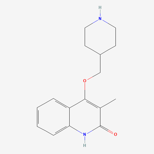 3-methyl-4-(piperidin-4-ylmethoxy)-1H-quinolin-2-one (CAS: 1263051-47-3) - Related Chemical Product