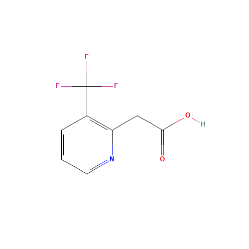 2-[3-(trifluoromethyl)pyridin-2-yl]acetic acid (CAS: 1000521-27-6) - Related Chemical Product