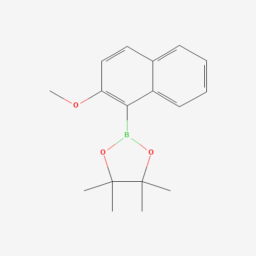 2-(2-methoxynaphthalen-1-yl)-4,4,5,5-tetramethyl-1,3,2-dioxaborolane (CAS: 269410-05-1) - Related Chemical Product
