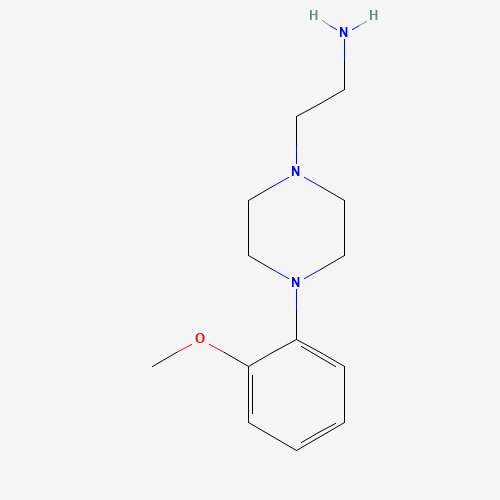 2-[4-(2-methoxyphenyl)piperazin-1-yl]ethanamine (CAS: 40255-48-9) - Related Chemical Product