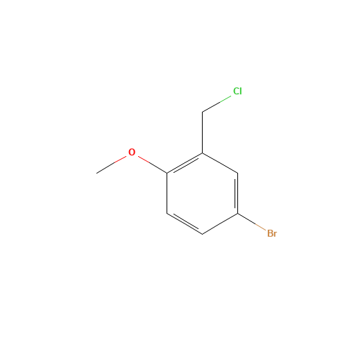 4-bromo-2-(chloromethyl)-1-methoxybenzene (CAS: 7017-52-9) - Related Chemical Product