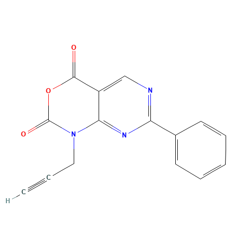 7-phenyl-1-prop-2-ynylpyrimido[4,5-d][1,3]oxazine-2,4-dione (CAS: 1253790-88-3) - Related Chemical Product