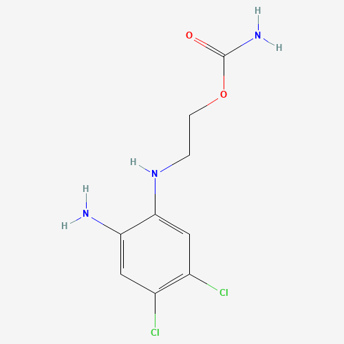 2-(2-amino-4,5-dichloroanilino)ethyl carbamate (CAS: 13346-88-8) - Related Chemical Product