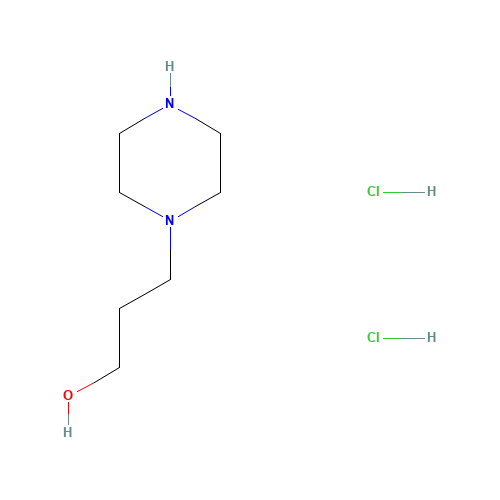 3-piperazin-1-ylpropan-1-ol;dihydrochloride (CAS: 6427-02-7) - Related Chemical Product