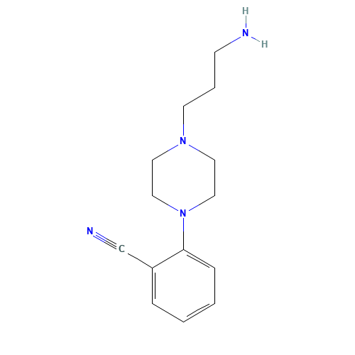 2-[4-(3-aminopropyl)piperazin-1-yl]benzonitrile (CAS: 186347-47-7) - Related Chemical Product