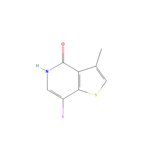 7-iodo-3-methyl-5H-thieno[3,2-c]pyridin-4-one (CAS: 869543-45-3) - Related Chemical Product