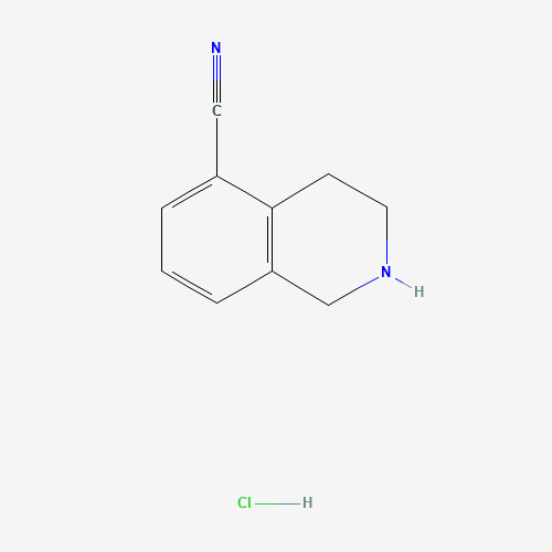 1,2,3,4-tetrahydroisoquinoline-5-carbonitrile;hydrochloride (CAS: 1165924-13-9) - Related Chemical Product