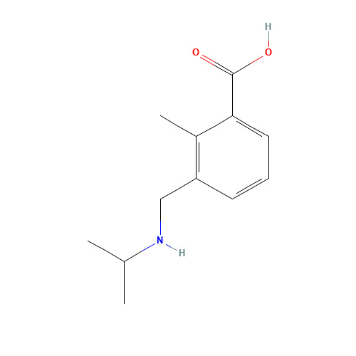 2-methyl-3-[(propan-2-ylamino)methyl]benzoic acid (CAS: 1346136-13-7) - Related Chemical Product