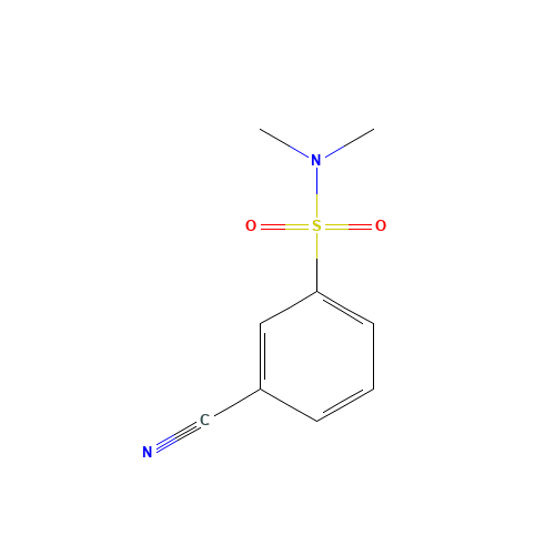3-cyano-N,N-dimethylbenzenesulfonamide (CAS: 597561-38-1) - Related Chemical Product