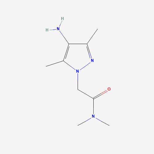 2-(4-amino-3,5-dimethylpyrazol-1-yl)-N,N-dimethylacetamide (CAS: 1152950-81-6) - Related Chemical Product