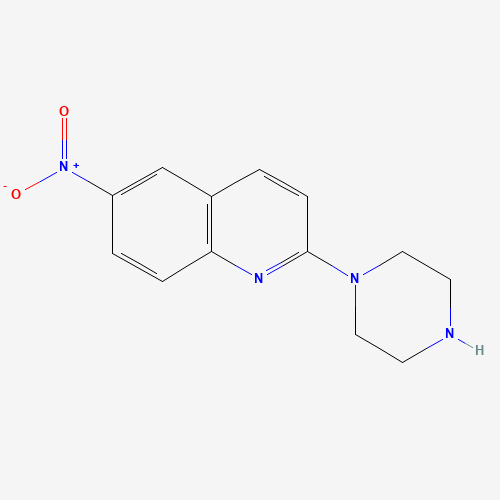 6-nitro-2-piperazin-1-ylquinoline (CAS: 77372-73-7) - Related Chemical Product