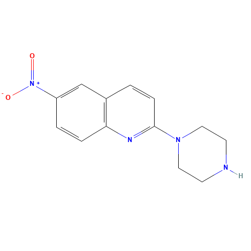 6-nitro-2-piperazin-1-ylquinoline (CAS: 77372-73-7) - Related Chemical Product