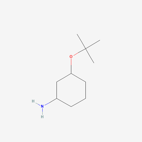 3-[(2-methylpropan-2-yl)oxy]cyclohexan-1-amine (CAS: 1211592-87-8) - Related Chemical Product