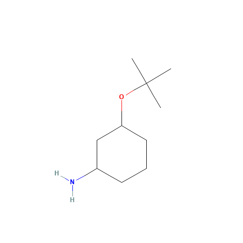 3-[(2-methylpropan-2-yl)oxy]cyclohexan-1-amine (CAS: 1211592-87-8) - Related Chemical Product