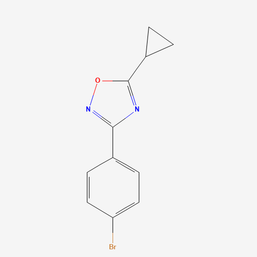 3-(4-bromophenyl)-5-cyclopropyl-1,2,4-oxadiazole (CAS: 1394374-13-0) - Related Chemical Product