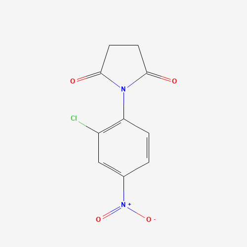 1-(2-chloro-4-nitrophenyl)pyrrolidine-2,5-dione (CAS: 35581-03-4) - Related Chemical Product