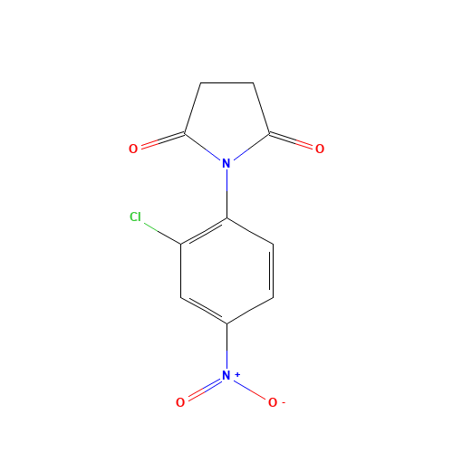 1-(2-chloro-4-nitrophenyl)pyrrolidine-2,5-dione (CAS: 35581-03-4) - Related Chemical Product