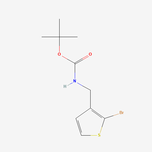 tert-butyl N-[(2-bromothiophen-3-yl)methyl]carbamate (CAS: 910036-94-1) - Related Chemical Product