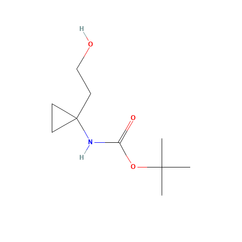 tert-butyl N-[1-(2-hydroxyethyl)cyclopropyl]carbamate (CAS: 753023-57-3) - Related Chemical Product