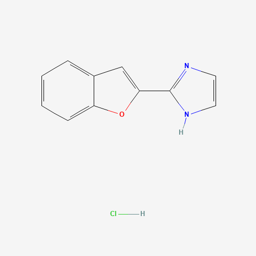 2-(1-benzofuran-2-yl)-1H-imidazole;hydrochloride (CAS: 150985-44-7) - Related Chemical Product