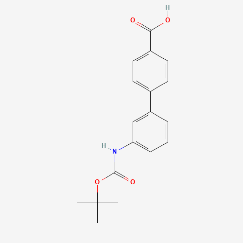 4-[3-[(2-methylpropan-2-yl)oxycarbonylamino]phenyl]benzoic acid (CAS: 904086-02-8) - Related Chemical Product