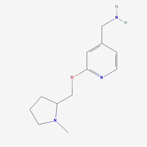 [2-[(1-methylpyrrolidin-2-yl)methoxy]pyridin-4-yl]methanamine (CAS: 442846-55-1) - Related Chemical Product