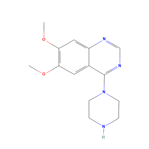 6,7-dimethoxy-4-piperazin-1-ylquinazoline (CAS: 21584-72-5) - Related Chemical Product