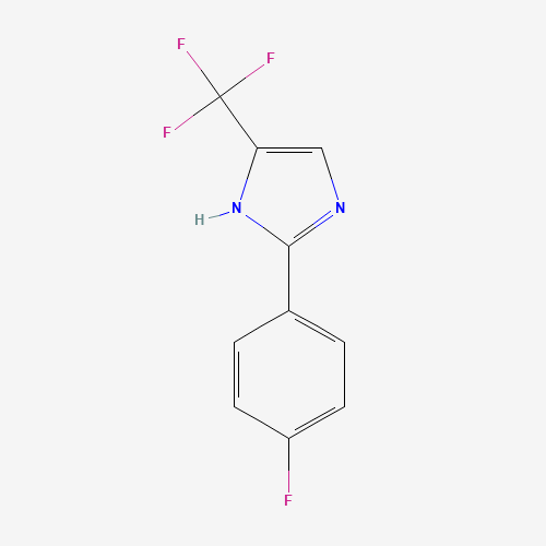 2-(4-fluorophenyl)-5-(trifluoromethyl)-1H-imidazole (CAS: 33469-12-4) - Related Chemical Product