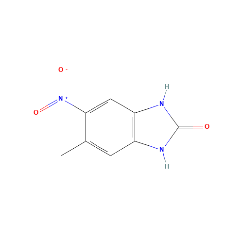 5-methyl-6-nitro-1,3-dihydrobenzimidazol-2-one (CAS: 83573-62-0) - Related Chemical Product