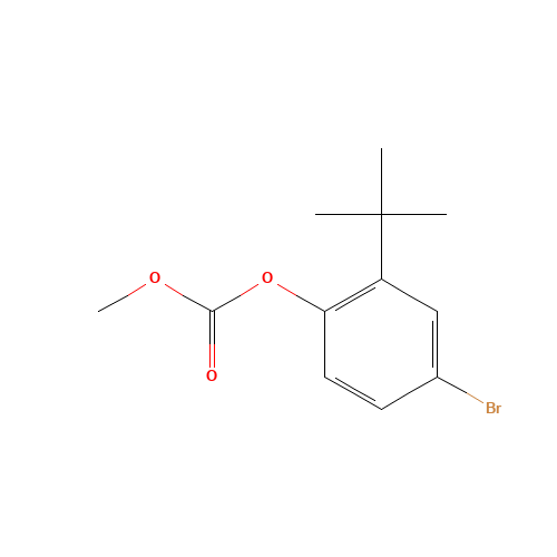 (4-bromo-2-tert-butylphenyl) methyl carbonate (CAS: 873055-66-4) - Related Chemical Product