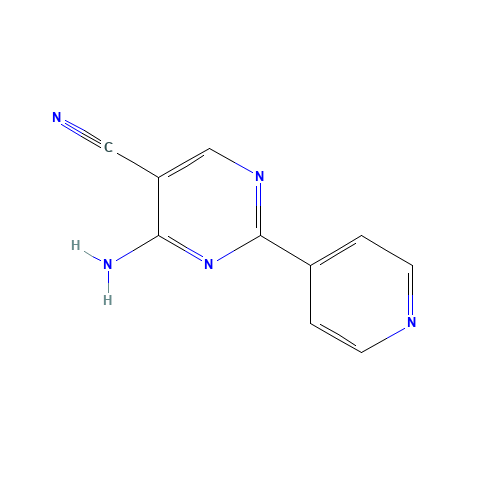 4-amino-2-pyridin-4-ylpyrimidine-5-carbonitrile (CAS: 61310-40-5) - Related Chemical Product
