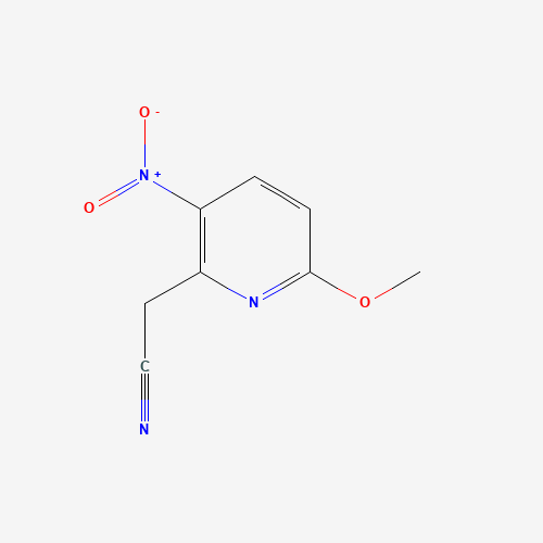 2-(6-methoxy-3-nitropyridin-2-yl)acetonitrile (CAS: 111795-99-4) - Related Chemical Product