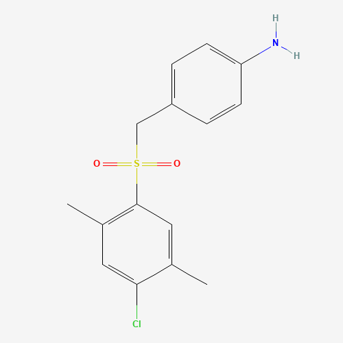 4-[(4-chloro-2,5-dimethylphenyl)sulfonylmethyl]aniline (CAS: 261965-48-4) - Related Chemical Product