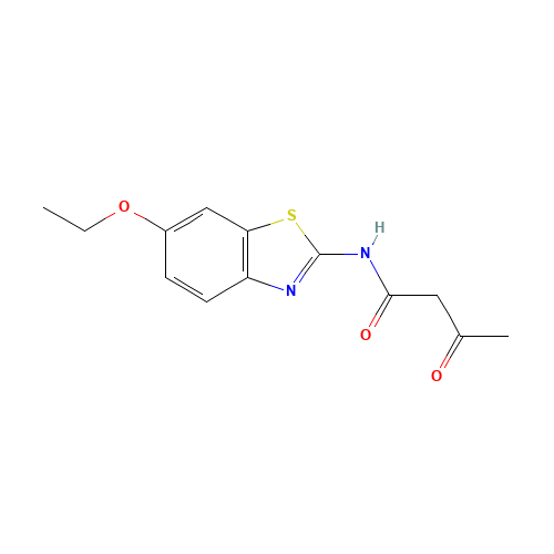N-(6-ethoxy-1,3-benzothiazol-2-yl)-3-oxobutanamide (CAS: 4273-88-5) - Related Chemical Product