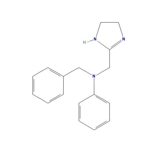 N-benzyl-N-(4,5-dihydro-1H-imidazol-2-ylmethyl)aniline (CAS: 91-75-8) - Related Chemical Product