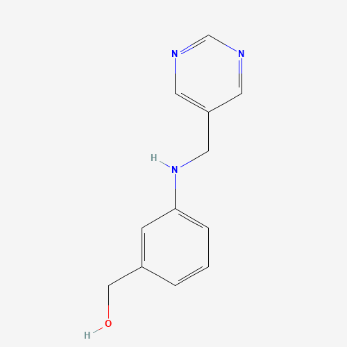[3-(pyrimidin-5-ylmethylamino)phenyl]methanol (CAS: 886211-38-7) - Related Chemical Product