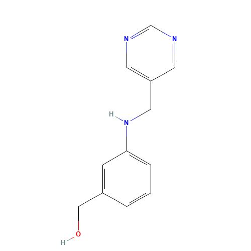 [3-(pyrimidin-5-ylmethylamino)phenyl]methanol (CAS: 886211-38-7) - Related Chemical Product