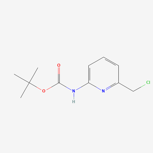 tert-butyl N-[6-(chloromethyl)pyridin-2-yl]carbamate (CAS: 1060801-25-3) - Related Chemical Product
