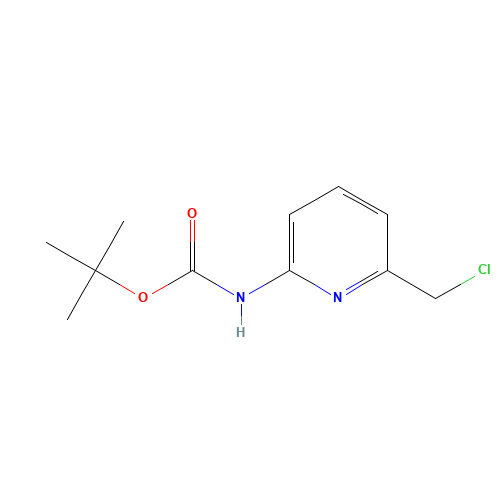tert-butyl N-[6-(chloromethyl)pyridin-2-yl]carbamate (CAS: 1060801-25-3) - Related Chemical Product