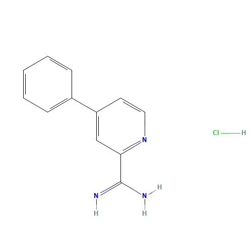 4-phenylpyridine-2-carboximidamide;hydrochloride (CAS: 1179361-01-3) - Related Chemical Product