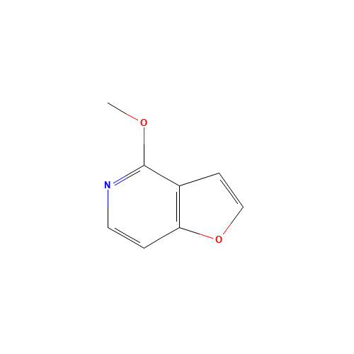 4-methoxyfuro[3,2-c]pyridine (CAS: 63618-60-0) - Chemical Structure and Molecular Formula 