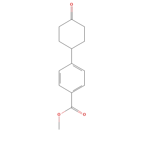 methyl 4-(4-oxocyclohexyl)benzoate (CAS: 137464-98-3) - Related Chemical Product